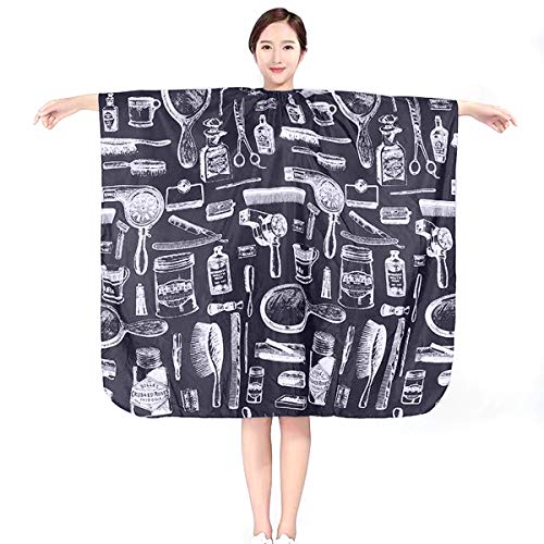 Preisvergleich Produktbild DaMohony Friseurschürze, wasserdicht, antistatisch, Friseurumhang