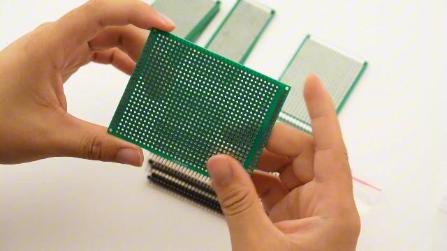 Image of 54 Pcs Double Sided PCB Perf Board Kit in 5 Sizes Perfboard Compatible with for Arduino DIY Soldering Circuit Protoboard
