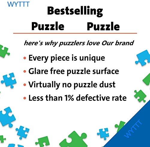 Klassische Puzzles für Erwachsene, Puzzles aus Holz, Heuschntiefel, Traktor, DIY, Dekoration, modernes Haus, 1000 Teile… – Bild 3