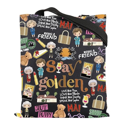 Bolso Tote Stay Golden Sisters miniatura 1