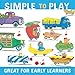 Briarpatch, Richard Scarry's Busy World Things That Go Card Game, Based on Early Reader Books for Preschool, Kindergarten and 1st Grade