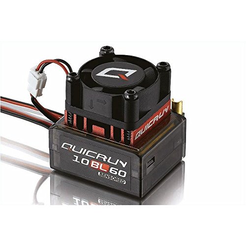 HobbywingHW30108000 QUICRUN 10BL60 SENSORED BRUSHLESS ESC RC Speed Controller, Black