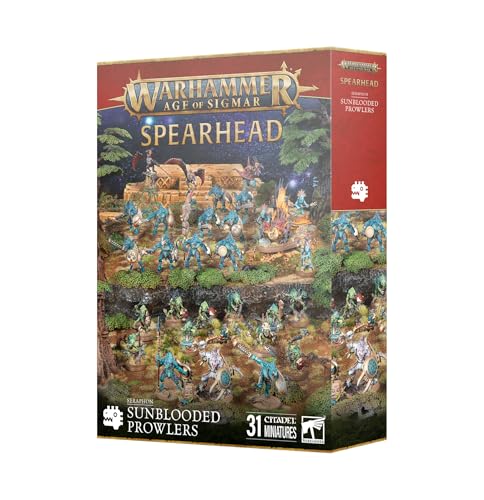 Games Workshop - Warhammer - Age of Sigmar - Spearhead: Seraphon - Sunblooded Prowlers