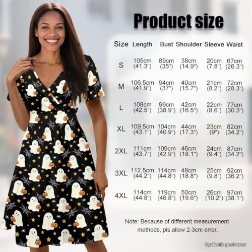 Image of Women's Summer Dresses Short Sleeve Formal Dresses with Pockets | Lightweight polyester fabric delivers cool airflow during hot summer outdoor activities