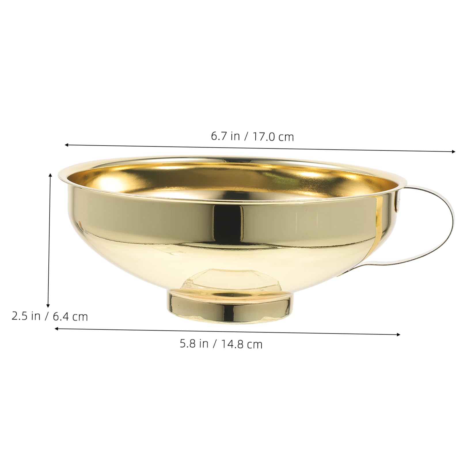MAGICLULU 4 Piezas embudo envase acero inoxidable kitchen limpion recipientes suministros de cocina aparato de cocina accesorios y suministros para tarros de albañil esenciales de cocina
