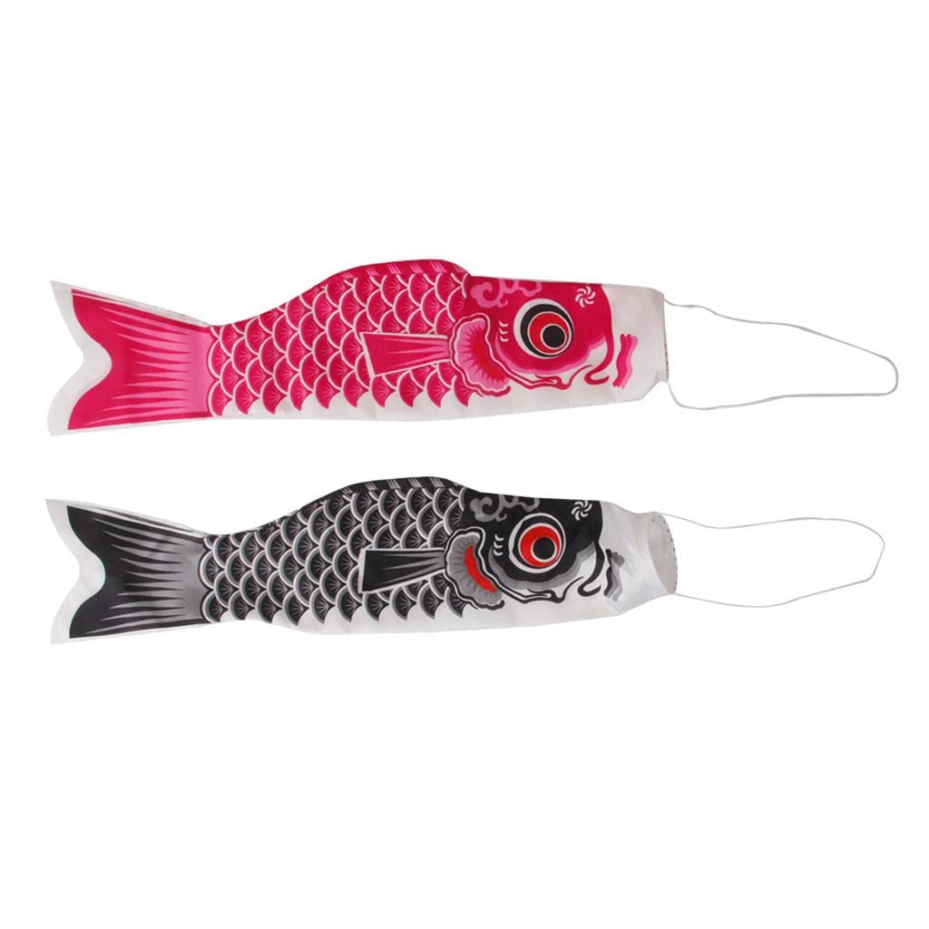 STYLEHEAVEN 150cm Black + Pink Various Japanese Windsock Carp Mark Koi Nobori Sailfish|Home & Garden|Yard, Garden & Outdoor Living|Garden D?©cor|Windmills & Wind Spinners-image-34