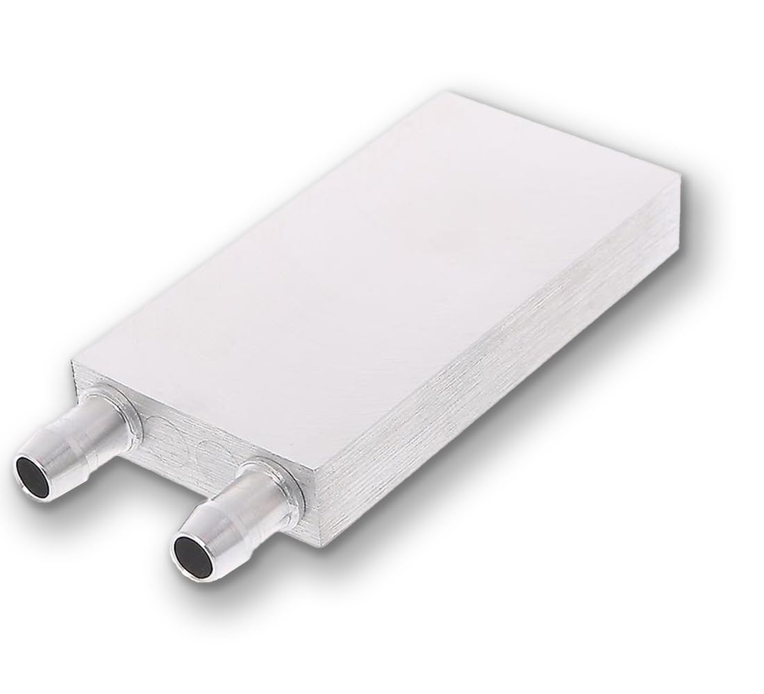 Aluminum Liquid/Water Cooling Block for Cooling PC Computer Graphics Card Electronics Peltier Laptop CPU GPU VGA RAM VRAM VRM IC LED MOSFET Transistor SCR - Pack of 1 (40X80 MM)-image-43