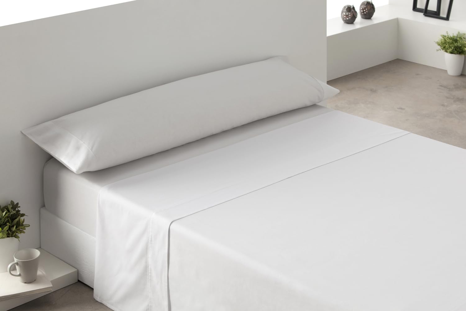 Parure De Draps 3 Pièces Céleste - 100% Polyester - Pour Lit 90cm - Degrees Home
