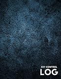  Key Control Log: Lock Inventory Register, Key Register Logbook Format, Checkout System, Key Log Sign In and Out Sheet, Record Key Numbers, Date, Time, ... Personal Use, 110 Pages. (Key Control Logs)