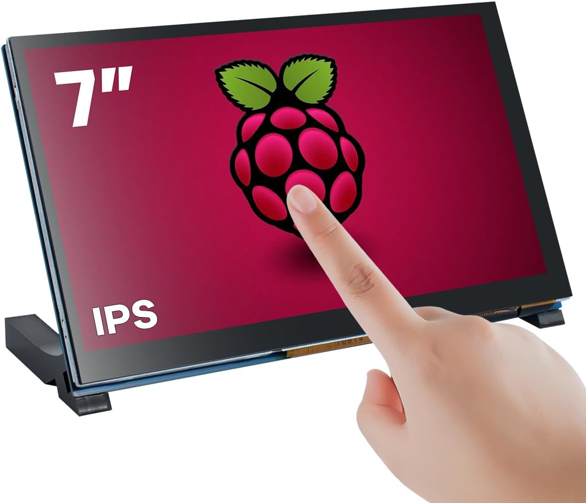 Amazon.com: Raspberry Pi Official 7 Inch Touch Screen for Raspberry Pi ...