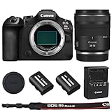 Canon EOS R6 Mark III Mirrorless Camera with RF 28-70mm f/2.8 is STM Lens & Extra Canon LP-E6P Battery