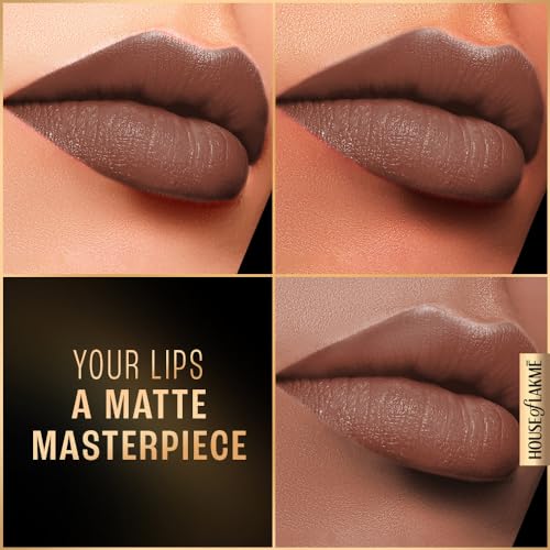 Lakmé Forever Matte Liquid Lip Colour, Nude Twist, 5.6 ml - Image 5