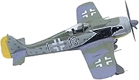 Vista 4 de Avión de combate alemán Wulf Fw 190A-8 Modelo de avión de metal 1/72 Avión militar Modelos avión fundido a troquel