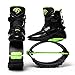 Kangaroo Jump Shoes Gen 2 Series | Bounce Shoes | Exercise & Fitness Boots | Workout Jumps | Women & Men | Adults 120LBS - 300LBS (Green Black, Womens 8-10 165-200LBS)