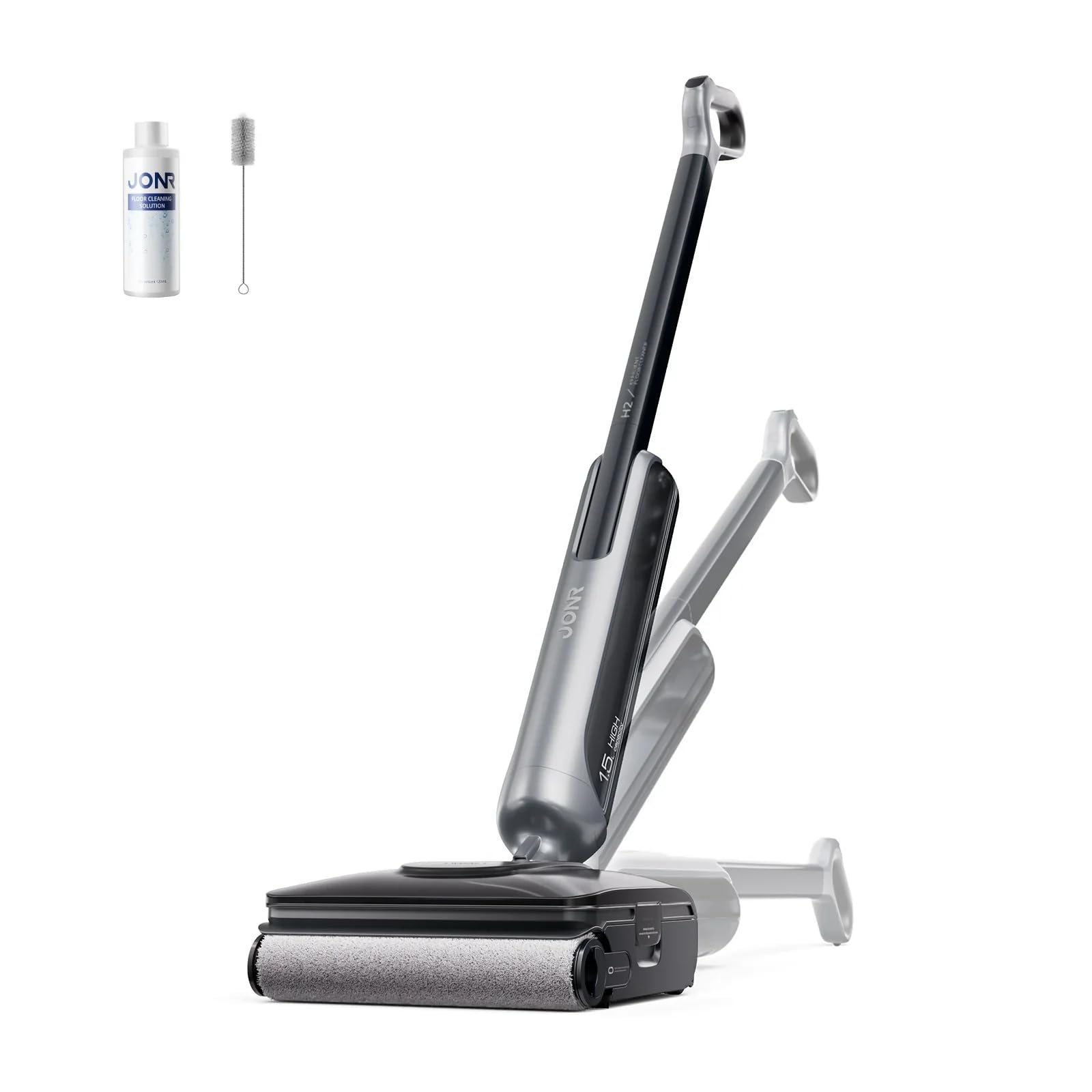 JONR 20000 Pa H2 aspirapolvere a secco bagnato,Design Innovativo Protezione Odori,Serbatoio Acqua Extra Grande 1500ml con Posizione Piatta a 180° (Potenza Aspirazione e Acqua Inalterate),45 Min. (S)