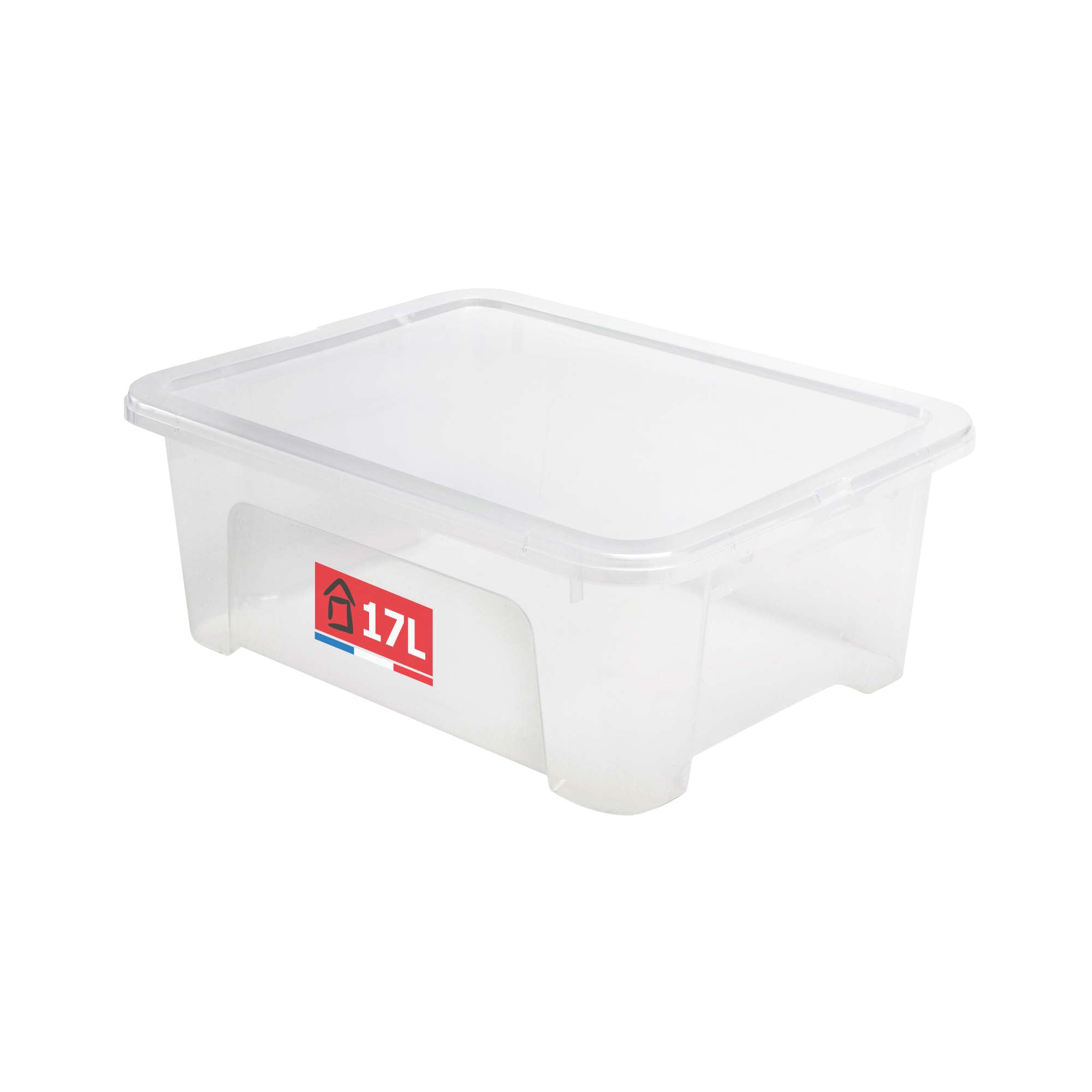 Sundis | Multi-purpose transparent storage box with lid 17 litres – VIEW BOX M 0409002