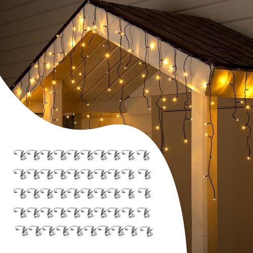 Clips de tiras LED exteriores para terrazas, camping y eventos 4