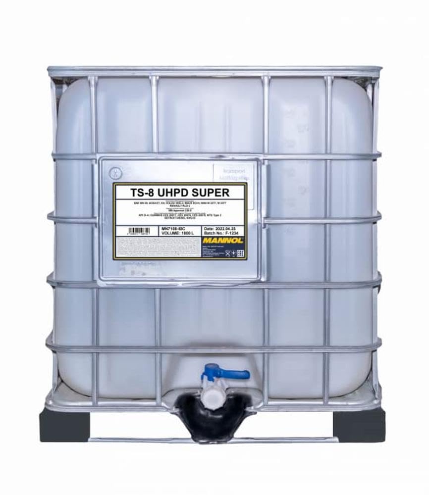 MANNOL 7108 TS-8 UHPD 5W-30 Motoröl synthetisch LKW Diesel, 20L | Erfüllt ACEA E4/E7 und API CI-4, für Euro I-V Nutzfahrzeug-Dieselmotoren mit Turbo, schützt vor Verschleiß und Korrosion