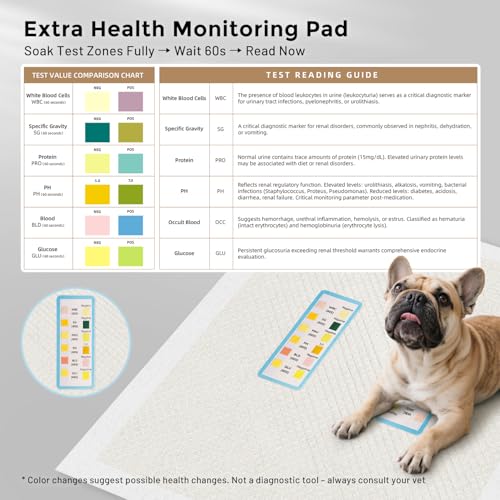 Health Monitoring Puppy Pee Pads - 5 Count, Use Code 3FUOWNNF - Image 3