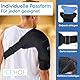 ICEHOF Schulterbandage mit Kühlkompresse - Schulter Kühlpad - Kühlmanschette Kühlpad für Herren & Frauen - Kühlbandage für Schulter kühlen Schultergurt Kühlkissen Kühlpads Schulterkühler
