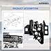 15706108 15756432 Hood Latch Lock for Chevy Silverado Suburban 1500 2500 3500 HD Classic Tahoe GMC Sierra Envoy Yukon XL 1500 2500 3500 HD Classic Oldsmobile Saturn Cadillac 820-201
