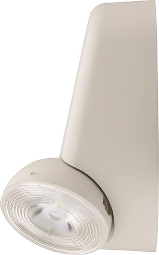 Miniatura 5 de Lithonia Lighting EU2L REM M12 - Luz de emergencia con 2 lámparas LED, redonda, capacidad remota, color blanco (paquete de 2)
