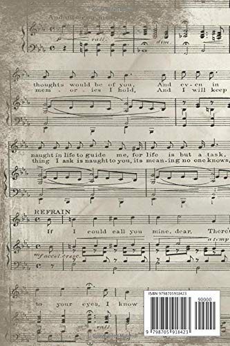 Where Words Fail, Music Speaks: Music Manuscript Notebook with Staff and Ruled Lined Paper and Mozar