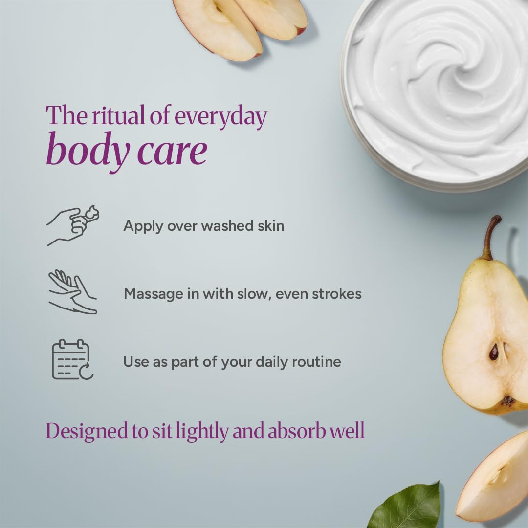 DAKSHIN Bloom Whipped Body Butter | Rich Daily Moisturizer for Dry Skin | Juicy Hydration & Radiant Glow | Natural Botanicals | Paraben-Free | 236ml