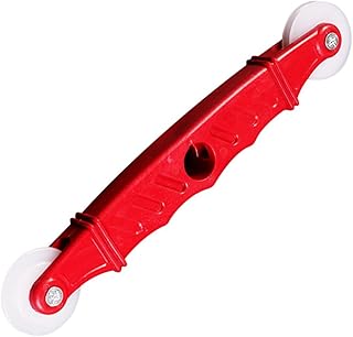Screen Installation Tool with Rolling Wheel, Red Handle, Window Mesh Replacement