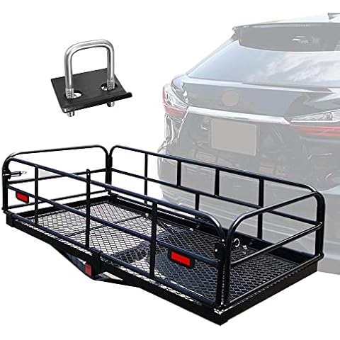 OKLEAD 500 Lbs Heavy Duty Hitch Mount Cargo Carrier Cover