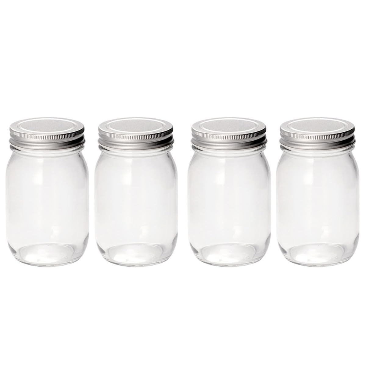1 Satz 4 Stück Glasgefäße mit Luftdichtem Deckel Multifunktionale Glasdosen aus Glas für Lebensmittelaufbewahrung Beim Kochen und Unterwegs