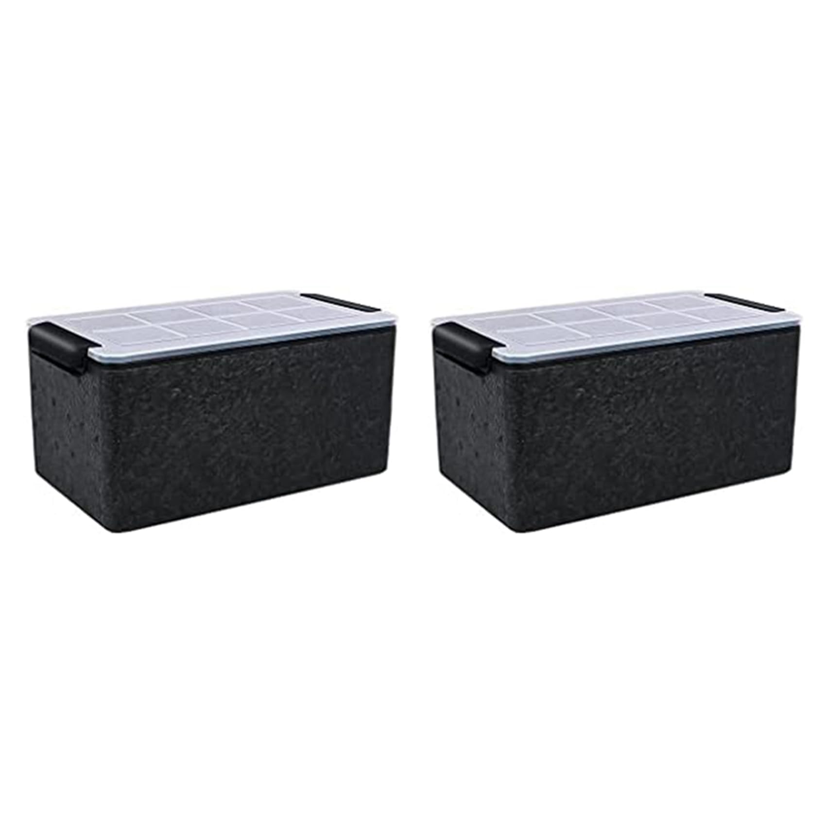 Fegtrty 2X Clear Ice Maker, Clear Ice Square Tray Make 8 Big Square Ice Square, Ice Square Maker voor Cocktails