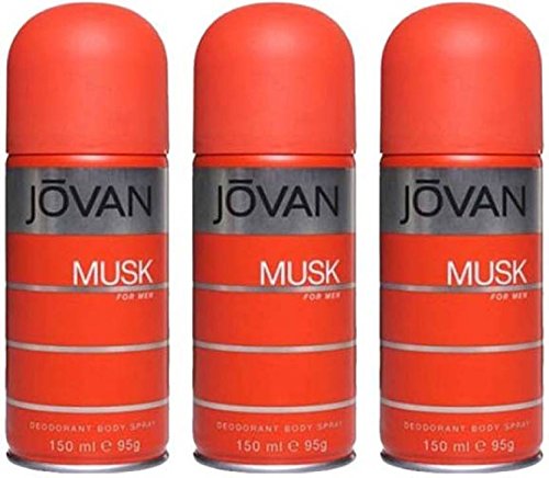 Jovan Musk Body Spray for Men, 450ml - Pack of 3-picture-12