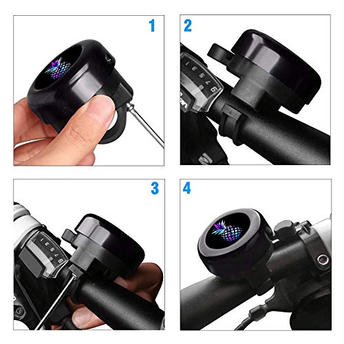 image for Newaty Bike Bell -Girls/Adults Bicycle Bell with Loud Long Crisp Clear