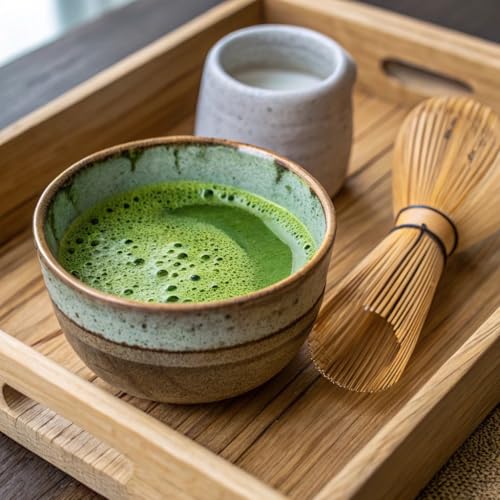Venture Pal Superior Ceremonial Grade Matcha Powder, 100% Pure First Harvest Matcha Powder, Shade...