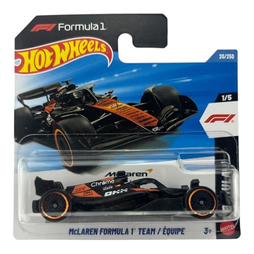 Hot Wheels McLAREN Formula 1 Team - Formula 1/5 - JJH95 - Short Card - F1 Voiture de Course - Mattel 2026-1:64