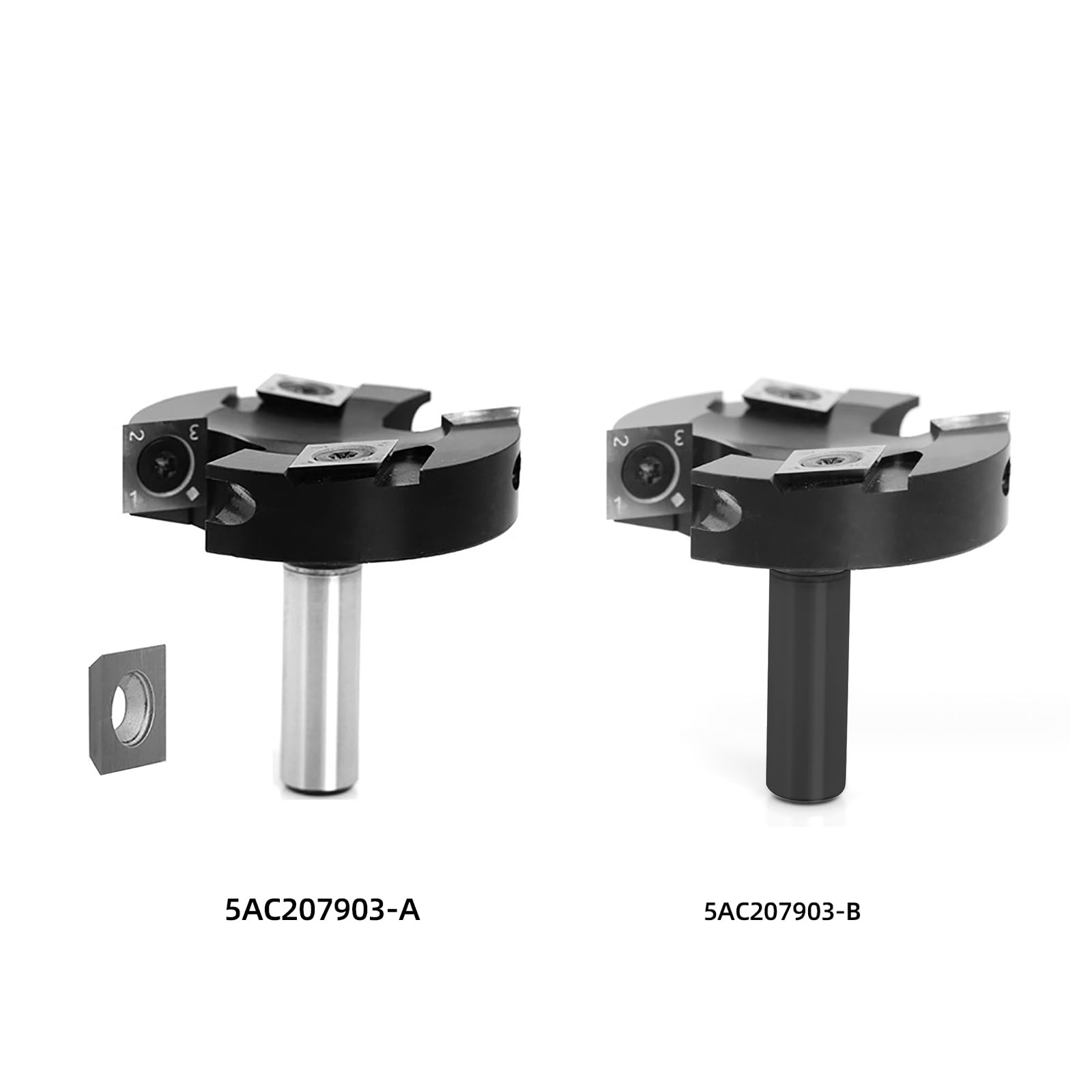 Fresa per appiattire lastra, gambo 12/12, 7 mm, carburi, 12.7mm