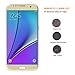 S7 Edge Screen Protector, Joylink Premium Mirror Tempered Glass Cell Phone Touch 3D Screen Protector with Bubble Free, Anti Glare Scratch Reflective, Armor Guard, High Definition, Gold