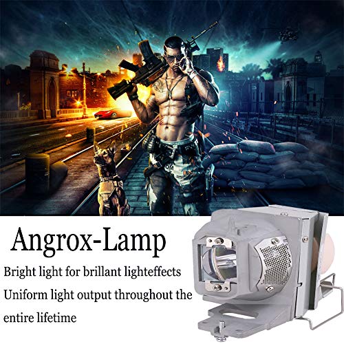 Angrox UHD60 Bulb lamp for Optoma UHD60-UHD50-UHD51A-UHD51-UHD40-UHD65-UHD550X-UHD400X-UHD300X Projector Replacement Lamp Bulb BL-FP240E/SP.78V01GC01