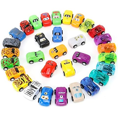 NASHRIO Pull Back Cars Pack, 32 Pack Mini Toy Cars Play Set for Boys Girls Kids Cover
