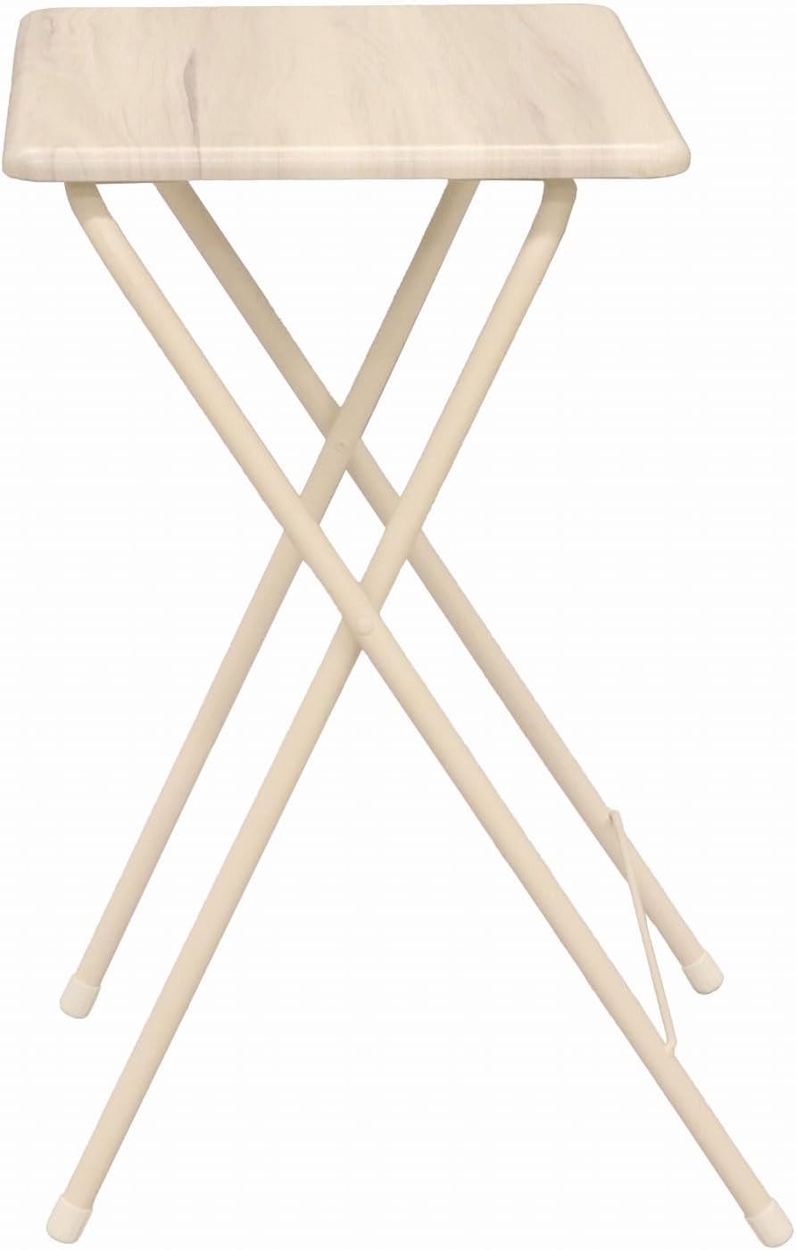 AIS FT-08M GY Folding Table (M) Width 19.7 x Depth 18.9 x Height 27.6 inches (50 x 48 x 70 cm), Gray