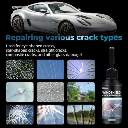 Tilizass Windshield Chip Repair Kit