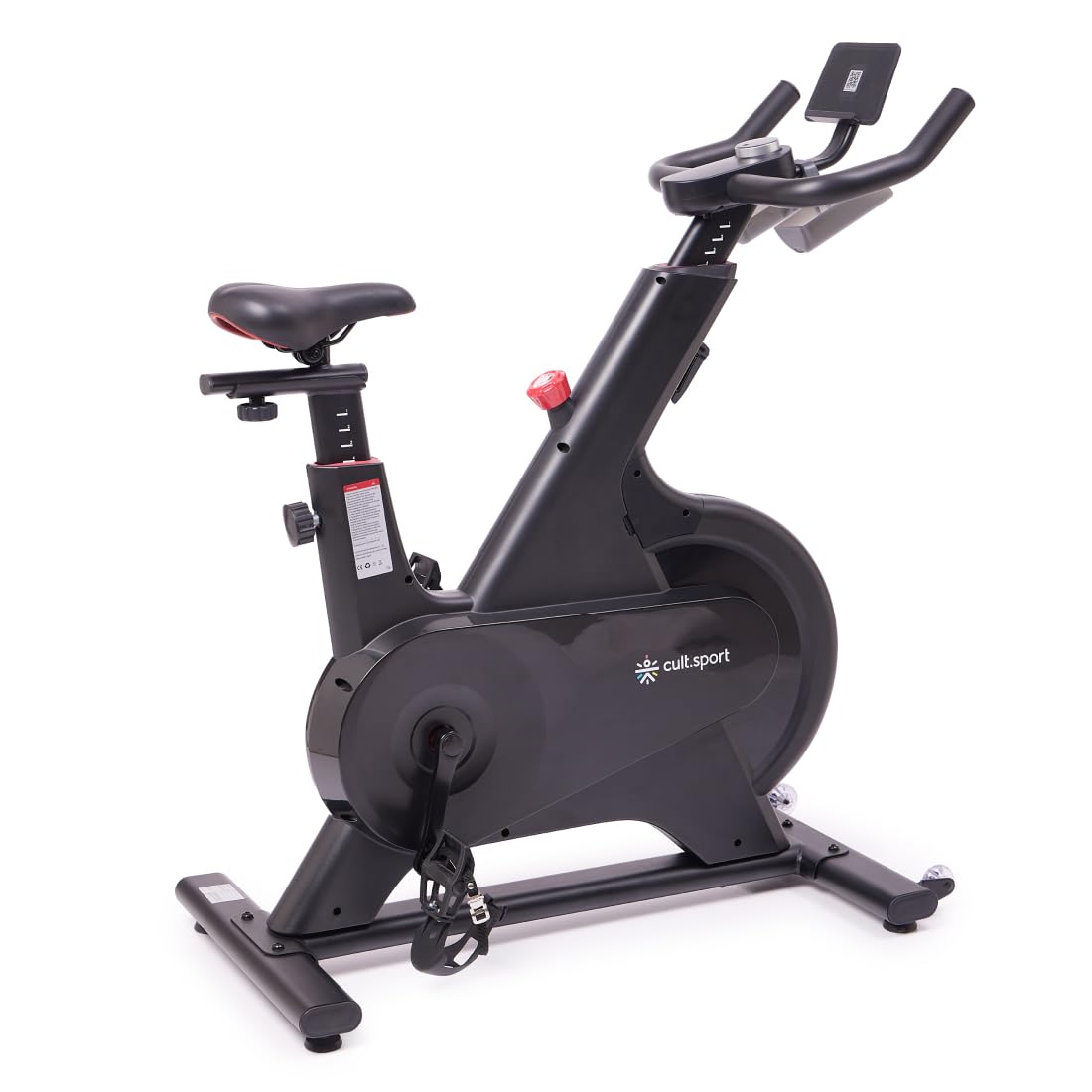 Cultsport Danville 6.5kg flywheel, Max Weight:130kg, Magnetic Resistance Spinner Exrecise Bike For Home Gym Fitness with (6 months Warranty) (B0CLDZRCBY) Amazon Price History, Amazon Price Tracker