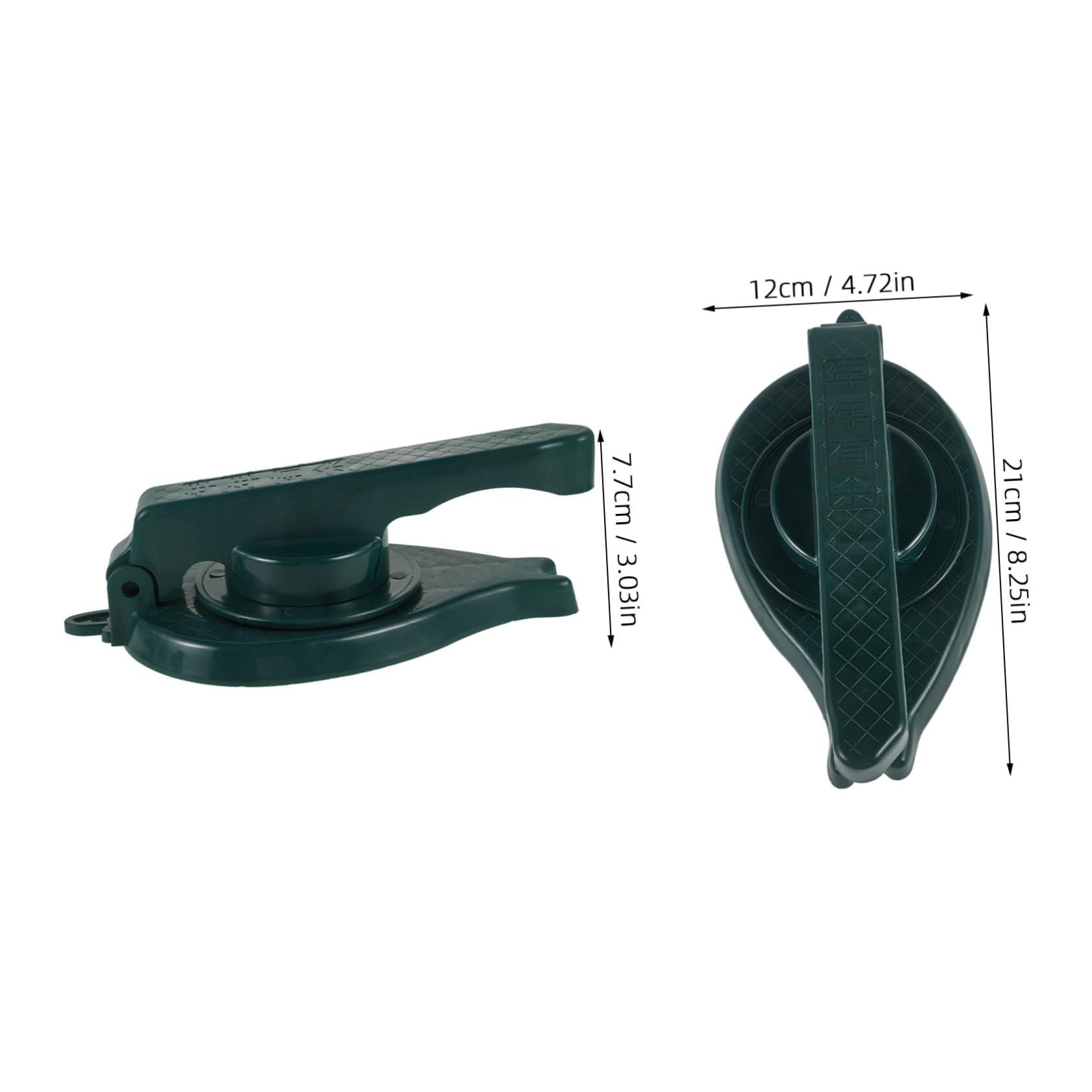 STOBAZA Manual Dumpling Wrapper Press Mold Reusable Dough Press Tool for Dumpling Skin Making for Home Cooking