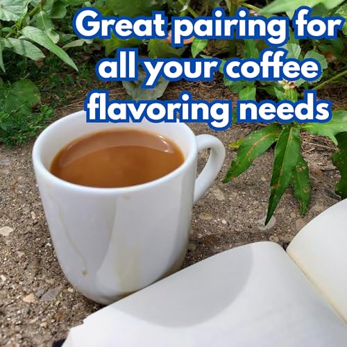 Perfect Taste Coffee Companion Set – 20 oz Granulated Sugar + 12 oz Non-Dairy Creamer Canisters – Shelf-Stable & Resealable – Packaged by CMC Products