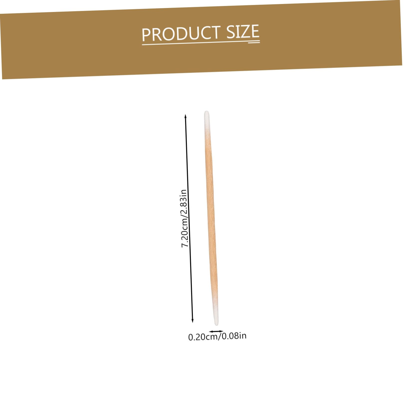 TOVINANNA Double-ended Cotton Tips for Lash Extensions 8 Pack Safe for Face Body Micro Brush Applicators Compact Easy to Use