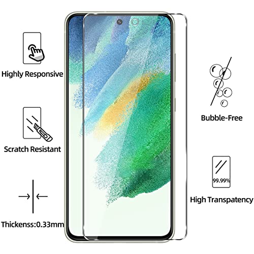 Vauki 3 Pezzi Vetro Temperato Compatibile con