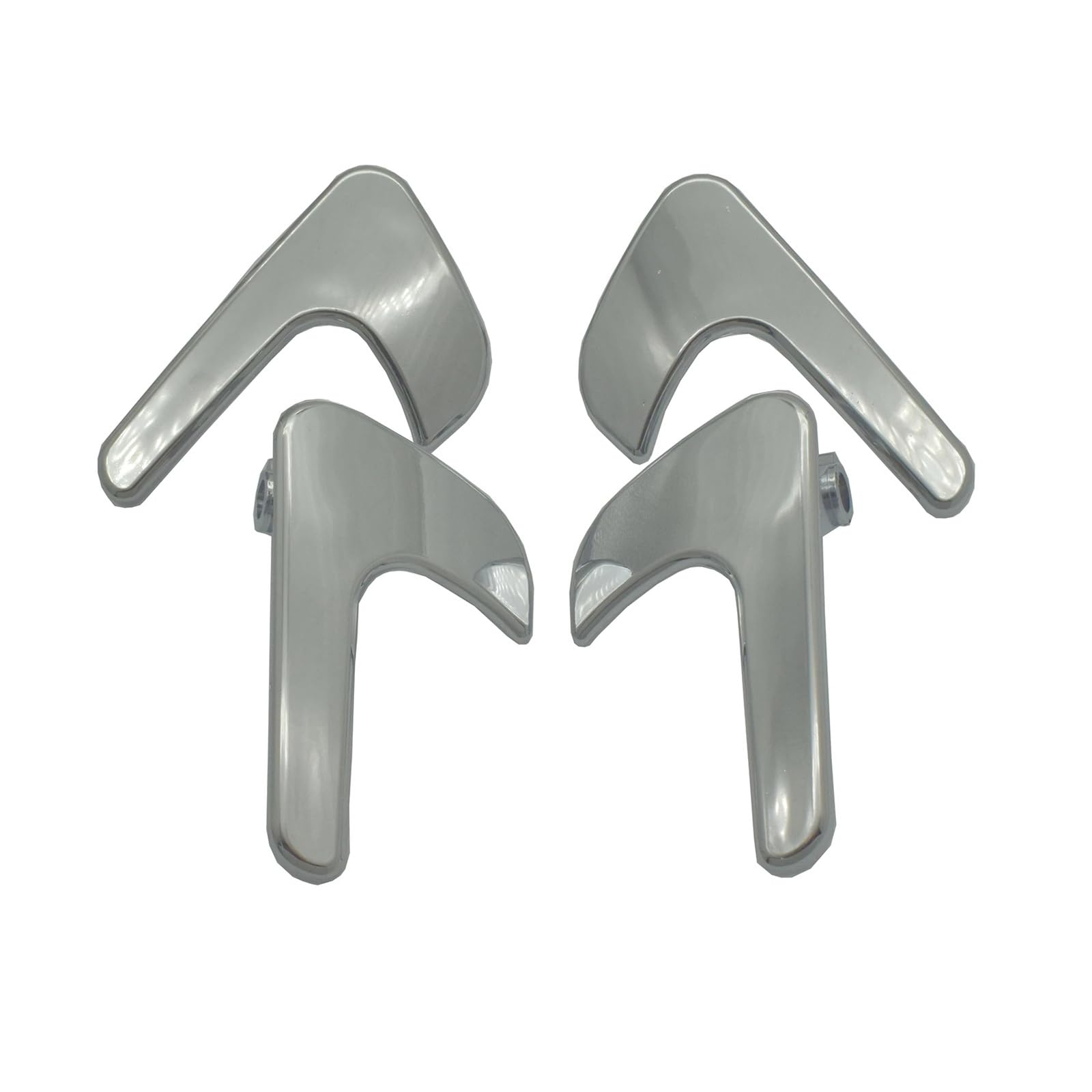 ZhanNuoBHd Car Inside Door Handle for SEAT for Ibiza for Cordoba 1999 2000 2001 2002 Left Right Inside Door Handle 6K0837114 373868404A 6K0837113 373868403A(4pcs Set)