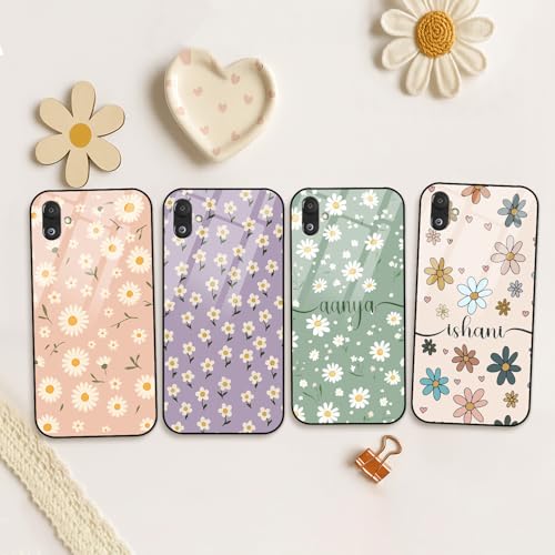 Image of COLORflow Back Cover Compatible with Samsung F14 5G | Daisy Garden Customized | Shockproof TPU Bumper with Camera Protection Back Cover Compatible with Samsung Galaxy F14 5G
