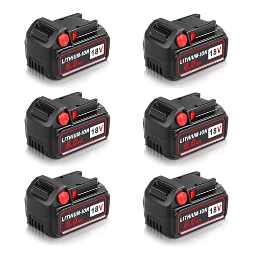 Aoasur 6packs 6.0Ah Replacement Battery Compatible with Milw